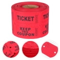 thumbnail image 3 of Miangastore 1 Roll of Raffle Tickets For Events And Celebrations Carnivals Parties Entry Reward Tickets Paper Amusement Park Tickets Paper Coupons (500pcs/roll), 3 of 8
