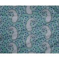 thumbnail image 4 of oneOone Tissu Polyester Lycra Imprimé Floral & Paisley au Mètre 56 Pouces de Large, 4 of 4