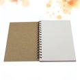 thumbnail image 3 of FRCOLOR spiral book 2pcs Spiral Notebook Sketchbook Inner Blank White Paper for Painting Drawing Writing 50-Sheets,5.51"X8.27"X0.59", 3 of 4