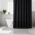 thumbnail image 3 of Washable Fabric Shower Curtain Liner Hotel Quality Machine Washable Bathroom Cloth Liner With Hooks, 3 of 4