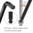 thumbnail image 3 of WorkPro Ball End Hex Key Set -23 Piece,Cr-V Metric and SAE Sizes,T handle Adaptor, 3 of 6