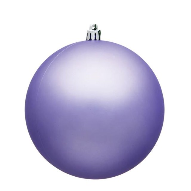 Vickerman N596086M 2.4 in. Lavender Matte Christmas Ornament Ball - 60 per Box