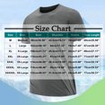 thumbnail image 3 of LNWUY Men's Plus Size Short Sleeve UPF 50+ T-Shirt Quick Dry Rash Guard Athletic Running Swim Top Tee Performance Water Shirts Blue XXXXL, 3 of 7