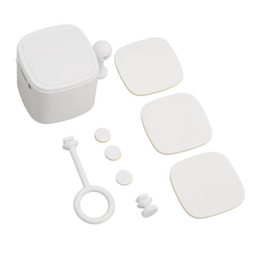 Poussoir Intelligent, Interrupteur de Contrôle par Application Poussoir ABS Plastique Résistant à l'Usure Mini pour TUYA pour Garage Porte Lumière Ventilateur Blanc