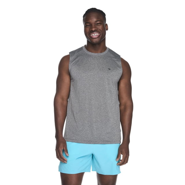 Athletic Works Men's Grid Mesh Muscle Tank