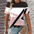 thumbnail image 2 of Birdeem T-Shirts à Imprimé Mode pour Femmes Manches Courtes Blouse Ample Col Rond T-Shirt Hauts, 2 of 12