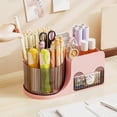 thumbnail image 1 of Wzzjkit Boîte de Rangement de Bureau Rouge à Lèvres et Cosmétiques Boîte de Rangement Transparente Style Tiroir Papeterie et Porte-Stylo, 1 of 5