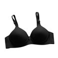 thumbnail image 1 of Womans Solid Color Comfortable Hollow Out Perspective Bra Underwear No Rims, 1 of 3
