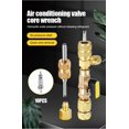 thumbnail image 4 of Core Remover Installer Tool, SAE 1/4 and 5/16 Port, Core Removal Installer for Refrigeration Air Conditioning Line Repair, HVAC Service Tool, 4 of 9