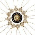 thumbnail image 3 of PVCS Coin Chain Golden Day And Night Twelve Constellation Necklace Couple Necklace, 3 of 4