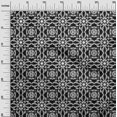 thumbnail image 3 of oneOone Polyester Spandex Black Fabric Asian Block Floral Sewing Material Print Fabric By The Yard 56 Inch Wide, 3 of 4