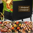 thumbnail image 4 of GPCT Portable Charcoal Grill Foldable BBQ Suitcase Grill Shelf, 4 of 8