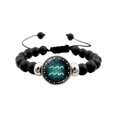 thumbnail image 1 of mmirethe Brillant Cadeau Réglable Bracelet Tressé à la Main avec 12 Signes du Zodiaque Toute Occasion Réglable 2, 1 of 6