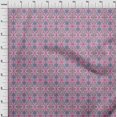 thumbnail image 4 of oneOone Silk Tabby Pink Fabric African Sewing Craft Projects Fabric Prints By Yard 42 Inch Wide, 4 of 4