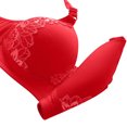 thumbnail image 3 of Pisexur Women's Plus Size Bras Full Coverage Lace Underwire Unlined Bra, 3 of 7