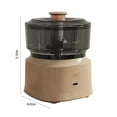 thumbnail image 3 of Wuztai Garlic Chopper, Portable Mini Food Processor with USB Charging, Wireless Vegetable Grinder for Garlic Ginger Meat Spices, 3 of 7