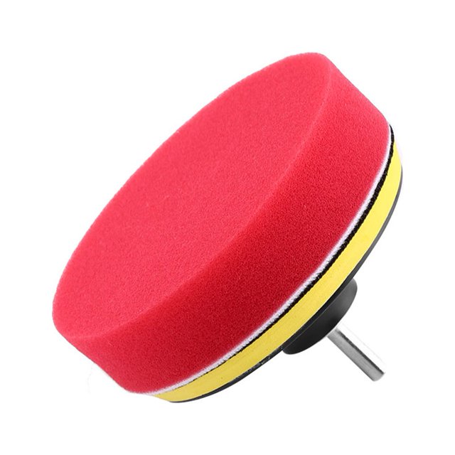 Aramox Buffing Pad,19Pcs Sponge Buffing Polishing Pad Kit For Car Polisher Buffer With Drill Adapter