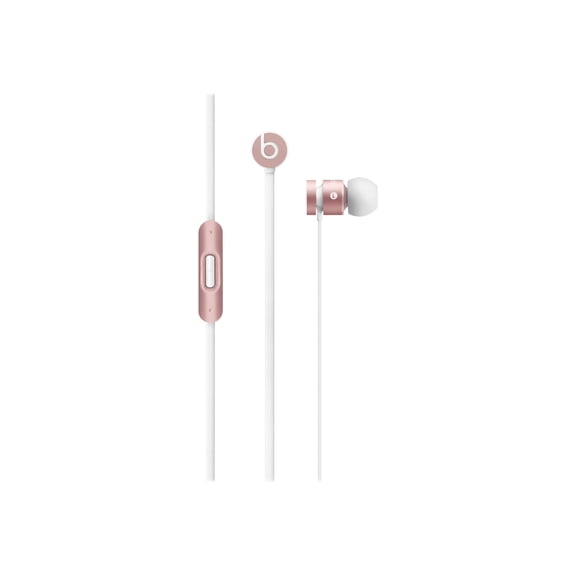 Beats urBeats - Earphones with mic - in-ear - wired - 3.5 mm jack - noise isolating - rose gold