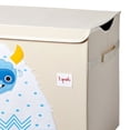 thumbnail image 2 of 3 Sprouts Collapsible Toy Chest Storage Bin for Kids Playroom, Yeti, 2 of 7