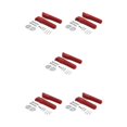 thumbnail image 3 of Maytalsory 2pieces Stay Secure On Motorcycle With Anti Slide Footrests Durable And Safe red 5Set, 3 of 6