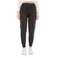 thumbnail image 1 of CEHVOM Women Solid Reflective Strip Drawstring Pokets Casual Tight Overalls Sports Pants Bottoms, 1 of 6