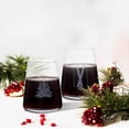 thumbnail image 4 of H-HOLIDAY TIME PL WC STEMLESS WINE GLASS WINTER PATTERN, 4 of 5