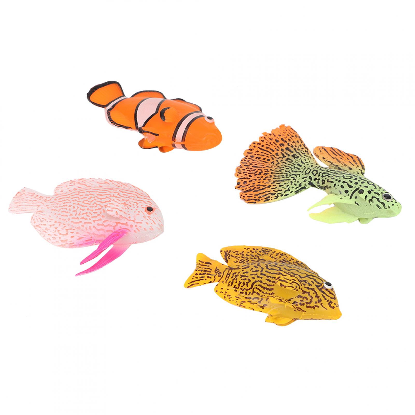 Aquarium Luminous Fish, Aquarium Artificial Fish, Artificial Garden For Fish Tank Aquarium Office Household