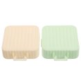 thumbnail image 4 of Miangastore 2pcs Square Travel Powder Puff Storage Box Breathable Makeup Sponge Case Portable Powder Puff Container for Home and Travel Use, 4 of 8