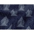 thumbnail image 4 of oneOone Viscose Jersey Fabric Leaves & Tree Block Print Sewing Fabric BTY 60 Inch Wide, 4 of 5