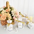 thumbnail image 3 of TONIFUL 3/8 Inch x 100yds Dark Gold Satin Ribbon Thin Solid Fabric Ribbons Roll for Gift Wrapping Invitation Floral Hair Balloon Craft Sewing Party Wedding Popsicles Decoration Valentine's Day Bouquet, 3 of 6