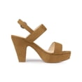 thumbnail image 3 of BLISSFUL STEP Women's Slingback Platform Chunky Heeled Sandals, 3 of 7