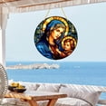thumbnail image 4 of WRKEKC Clearance Nativity Scene Stained Glass Suncatcher Christmas Nativity Scene Window Hanging Stained Glass for Christmas Nativity Scene Suncatchers for Window Stained Glass, 4 of 7