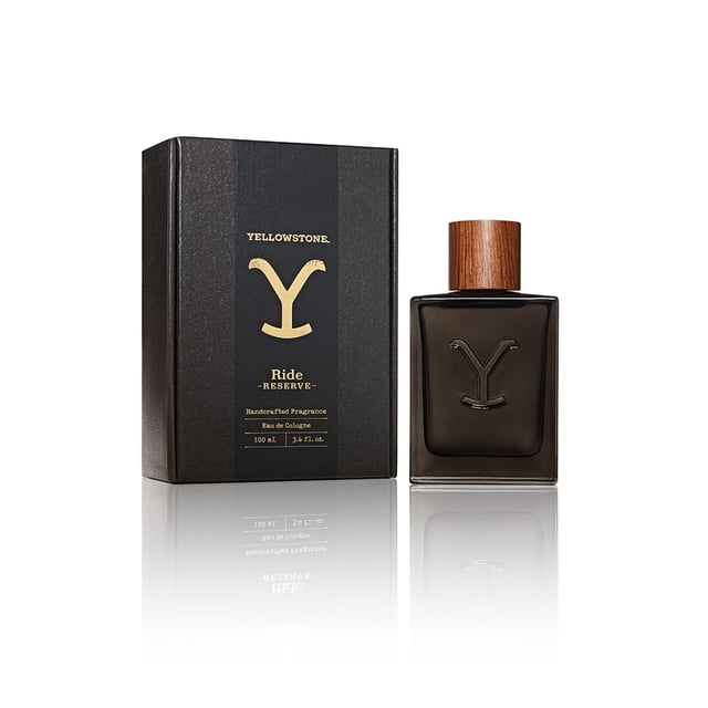 Yellowstone Ride Reserve Eau de Cologne pour Hommes par Tru Western, 3.4 fl oz (100 ml) - Riche, Raffiné, Addictif