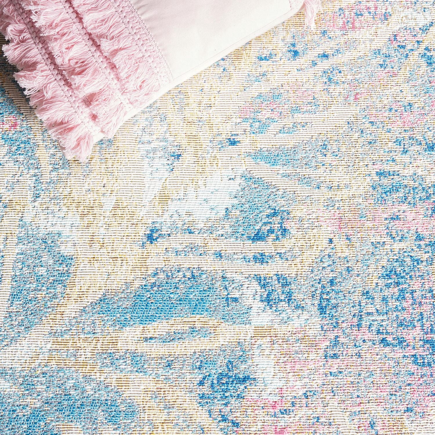 SAFAVIEH Barbados Tobon Tapis Floral Intérieur/Extérieur