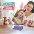 thumbnail image 4 of Tyidzon Towels for Bathroom Super Soft Velvet Rabbits Jacquards Hand Towel Super Absorbent Drying Gentle and Friendly, 4 of 6