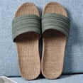 thumbnail image 2 of B91xZ Chaussures Classiques pour Hommes à Enfiler, Plateforme Confortable et Douce, Bout Ouvert, Vert 8.5, 2 of 3