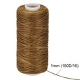 thumbnail image 4 of Unique Bargains Golden Brown Polyester Waxed Leather Sewing Thread, 55 Yards, 4 of 6