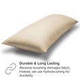 thumbnail image 4 of Bare Home Body Pillowcase - Zipper Closure - Ultra Soft - Double Brushed - Sand, 4 of 7