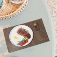 thumbnail image 4 of Ovzne Chemin de Table Scandinave Tapis de Souper Tapis Isolant Thermique Tapis de Table à Manger Résistant aux Brûlures Imperméable et Anti-Huile Tapis de Souper Style Occidental en Liquidation, 4 of 6