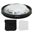 thumbnail image 2 of Camera Kaleidoscope Filter High Transmittance Optical Glass Lens Effects Filter Versatility Photography Grade Kaleidoscope Lens Rainbow Mirror Effects Enhance Image Quality DSLR, 2 of 7