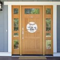 thumbnail image 2 of Agiferg He Is Risen Panneau de Pâques Décoration de Porte d'Entrée Suspension de Porte Printemps Decor Home Decor, 2 of 3