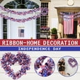 thumbnail image 1 of Cqxid Wreath Under $5 Decoration Day Season Ribbon Independence Home Streamer Wreath Decoration &, 1 of 9
