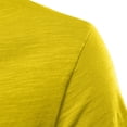 thumbnail image 4 of Men's Casual V Neck T Shirts Loose Fit Comfortable Stretchy Pure Color Summer Tee For Daily Wear With Shorts, 4 of 5