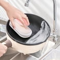 thumbnail image 5 of Sponges for Cleaning,Multi Functional Kitchen and Bathroom Cleaning Brush with Handle Sponge Cleaning Countertop Brush,Bathroom Cleaning Tools,Sponge with Handle,Cleaning Sponges Kitchen, 5 of 5