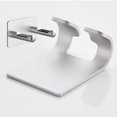 thumbnail image 3 of lionlar Space Aluminum Wall Mount Hair Dryer Storage Rack Hanger Hook Blow Dryer Holder, 3 of 8