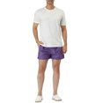 thumbnail image 2 of INSPIRE CHIC Men's Quick Dry Swim Trunks Lightweight Polyester Board Shorts with Mesh Lining 30 Purple, 2 of 7