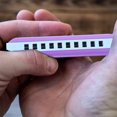 thumbnail image 4 of Weiweiguan 1 Ensemble Résine 20 Tons Bleus Harmonica 10 Trous ABS Harmonica avec Boîte de Rangement, 4 of 6
