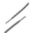 thumbnail image 5 of INSPIRE CHIC 2 Paires Lacets Ronds Élastiques Réfléchissants Unisexes pour Espadrilles Gris Foncé 120 cm/47.2 Pouces, 5 of 5