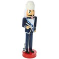 thumbnail image 3 of Wood Christmas Nutcracker Figurine Tabletop Small Nutcracker Decoration Xmas Party Layout Puppet, 3 of 9