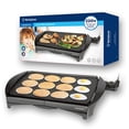 thumbnail image 1 of Westinghouse Family Size Electric Griddle 220 Volts - Nonstick, Dishwasher Safe, Removable Temperature Control, 1 of 5